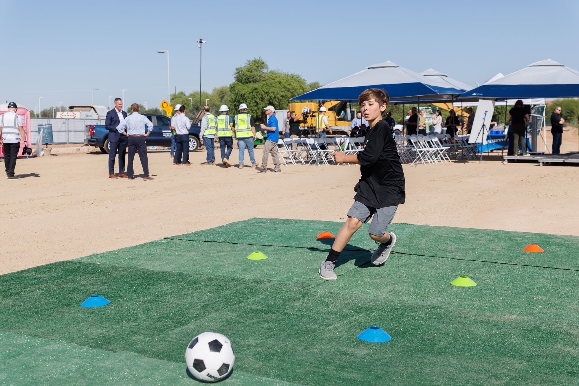 Glendale heroes groundbreaking